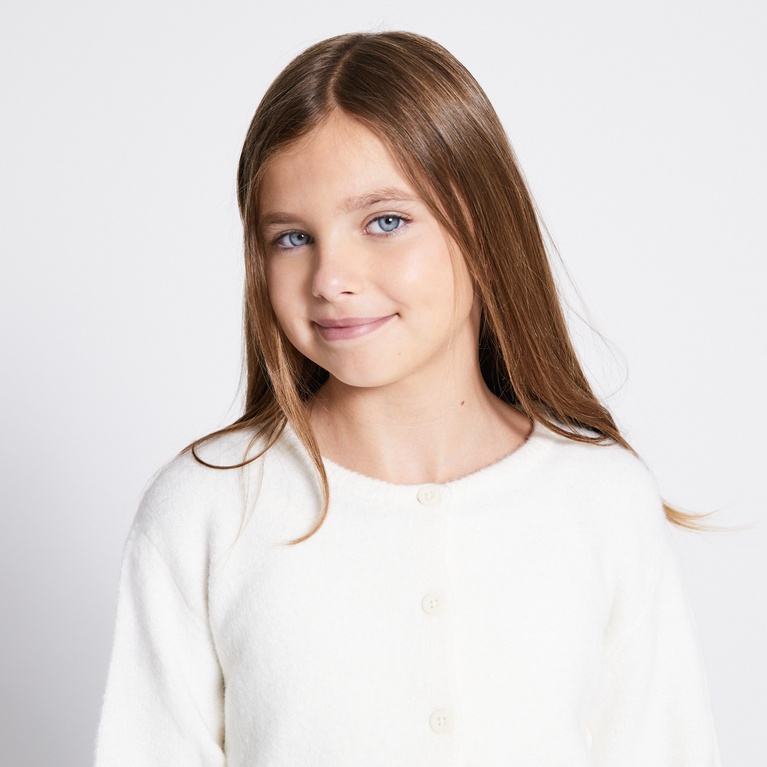 Basic knit cardigan "Audrey star"